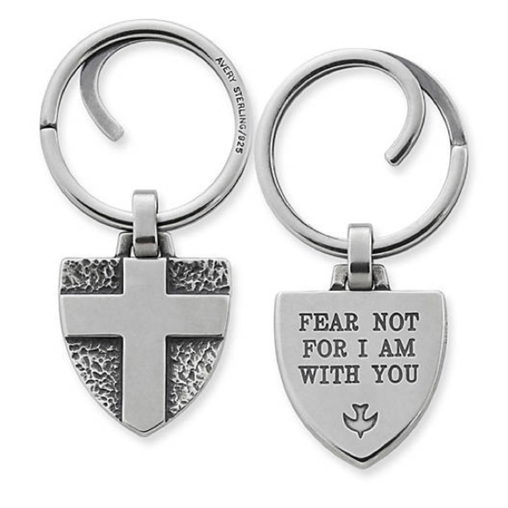 NWT James Avery “Fear Not…” Key Chain